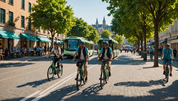 Les destinations touristiques qui favorisent l'utilisation des moyens de transport écologiques