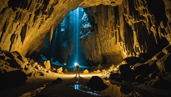 Explorer les merveilles de l'Ardèche à travers la spéléologie