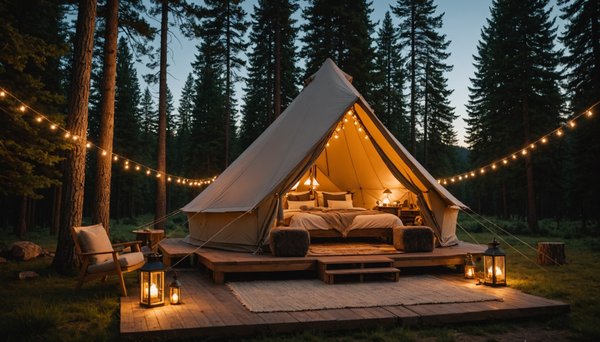 Qu'est-ce que le glamping ? Découverte d'un nouveau concept de vacances en pleine nature