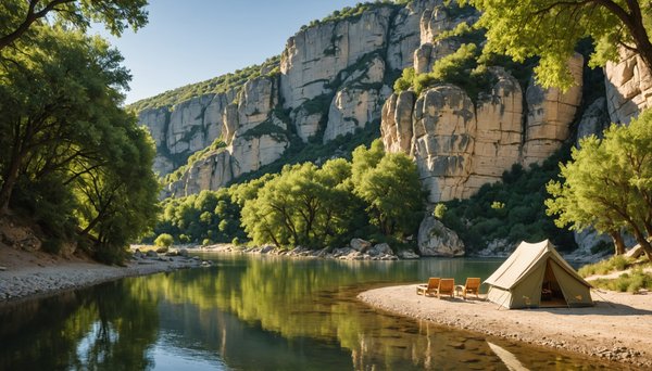 Comment organiser votre voyage et vos vacances éco-responsable en camping avec rivière en Ardèche ?