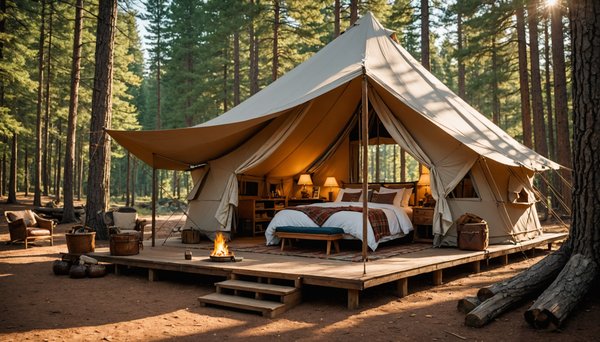Les raisons de choisir un camping en tente lodge