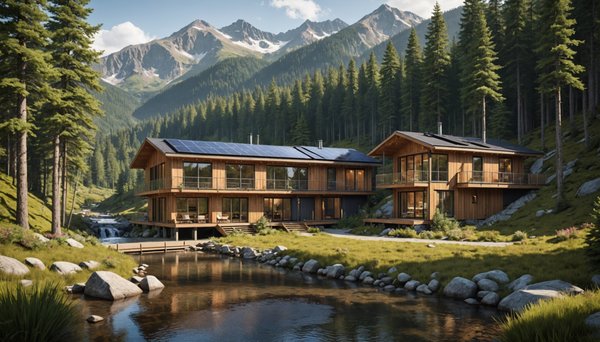 Comment les éco-lodges et l'hébergement durable peuvent aider à minimiser l'impact environnemental du tourisme