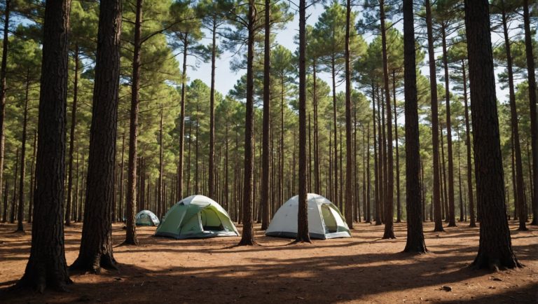 Évadez-vous au camping des pins à hourtin, près de la plage